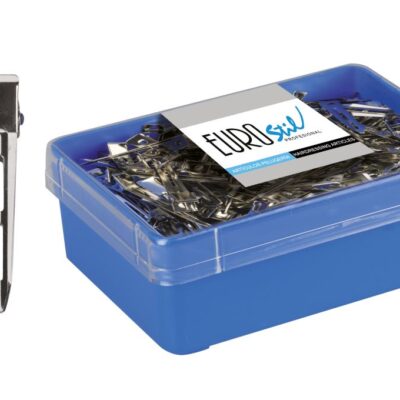 Pinzas Inoxidables Medianas 120uni EuroStil