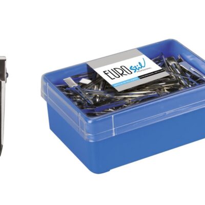 Pinzas Inoxidables Pequeñas 120uni EuroStil