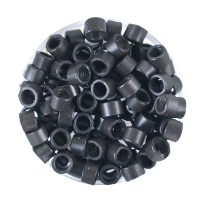 Anillas Negras 100 uni. Eurostil