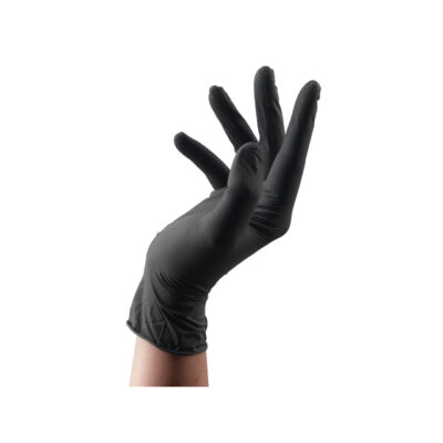 Guantes Latex Negros TM 100uni Sibel