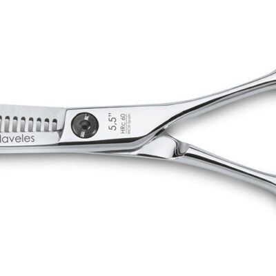 Tijera Entresacar Azabache 5.5" 3 Claveles