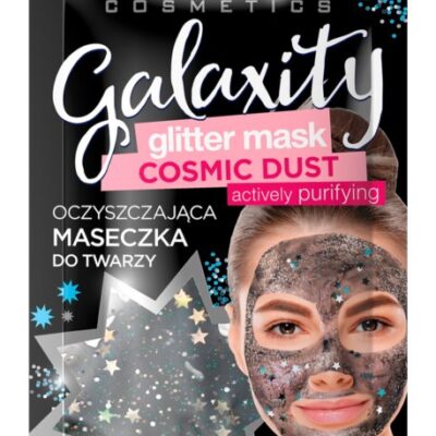 Mascarilla Facial Glitter Black Eveline