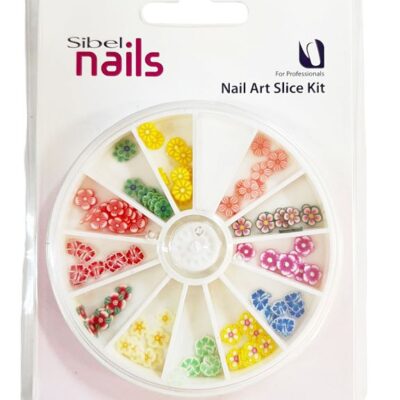 Nail Art Slice Kit Flores Sibel Nails