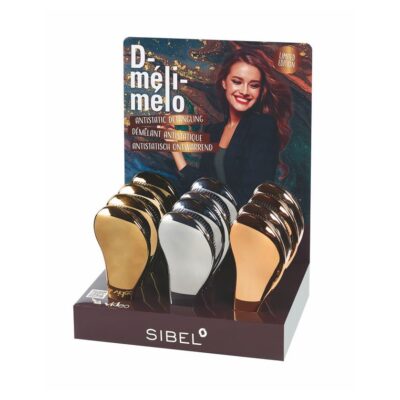 Cepillo Desenredar D-Meli-Melo Metal Glam Sibel