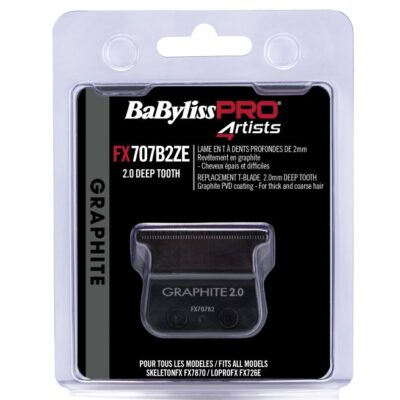 Cuchilla Skeleton T-Blade 2.0 Graphite BabylissPRO