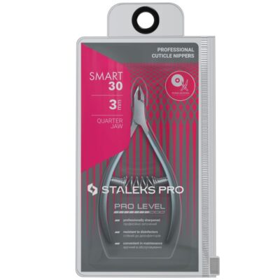 Alicate Cutículas Smart 30|3mm Staleks Pro