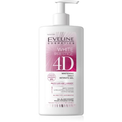 White Prestige 4D Whitening Daily Intimate Gel 250ml Eveline