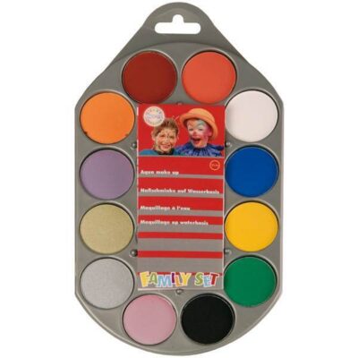 Maquillaje al Agua 12 Colores GoodMark